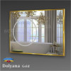 Зеркало DOLYANA  GOLD  в алюминиевой раме с подсветкой LED 